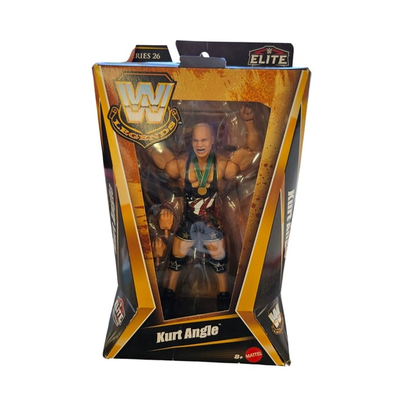 Mattel Other - WWE Legends Elite Series 26 Kurt Angle Action Figure Mattel Wrestling